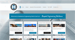 Desktop Screenshot of hendersonengineering.com