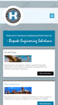 Mobile Screenshot of hendersonengineering.com